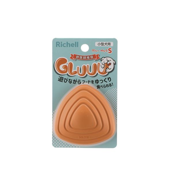（まとめ）リッチェル グルー ペック S オレンジ （犬用玩具） 【×2セット】【代引不可】