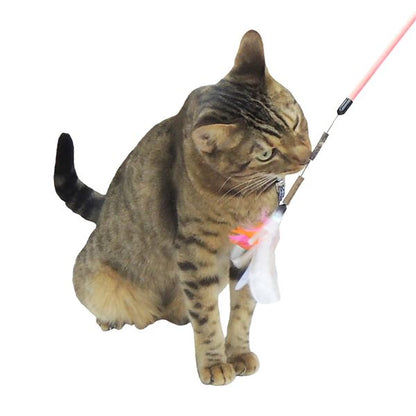（まとめ） またたびカシャカシャじゃらし ガーベラ 【×3セット】 （猫用玩具）【代引不可】