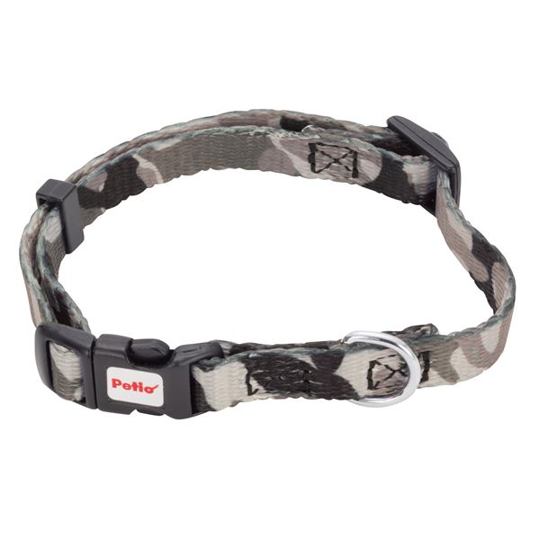 （まとめ）ARFashion 迷彩カラー S グレー【×3セット】 (犬用品/首輪)【代引不可】