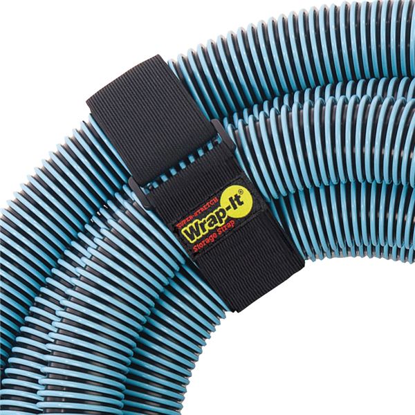 Wrap-It ラップイット 配線コード収納ストラップ 24X2inch 2個入BK 702-24B 工具 ツール DIY 作業工具