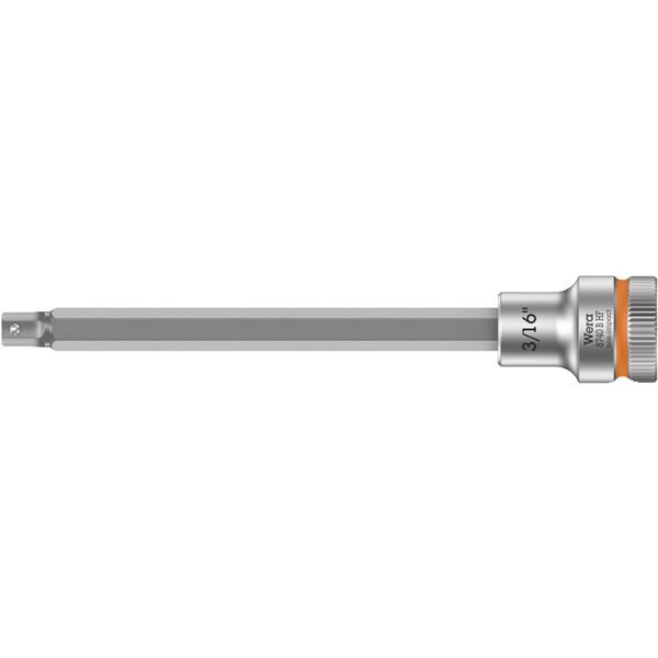 WERA ヴェラ 差込角3/8DR Hex-Plus ビットソケット 先端サイズ3/16inch 全長107mm 003086 工具 ツール DIY 作業工具 道具