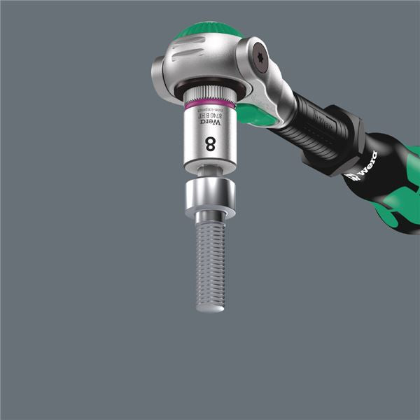 WERA ヴェラ 差込角3/8DR Hex-Plus ビットソケット 先端サイズ7/32inch 全長107mm 003088 工具 ツール DIY 作業工具 道具