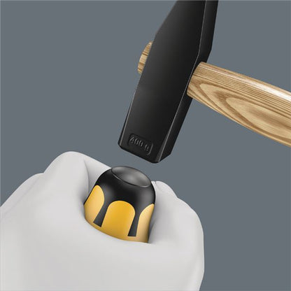 WERA ヴェラ Kraftform ハンドル 根本六角 貫通 プラスドライバー 先端サイズPH2 軸長100mm 100076 工具 ツール DIY 作業工具