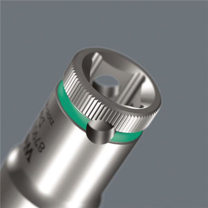 WERA ヴェラ 差込角1/2DR ZYKLOP ディープソケット サイズ11mm 全長83mm 004551 工具 ツール DIY 作業工具 道具