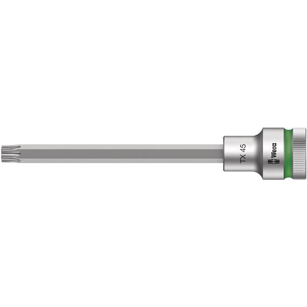 WERA ヴェラ 差込角1/2DR トルクスビットソケット ドライブ保持機能付き サイズTX60 全長140mm 003858 工具 ツール DIY 作業工具