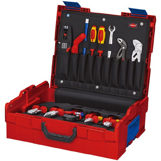 KNIPEX クニペックス 電気技師用 ツールセット L-Bo××入 サイズW442×H151×D357mm 002119LBE 工具 ツール DIY 作業工具