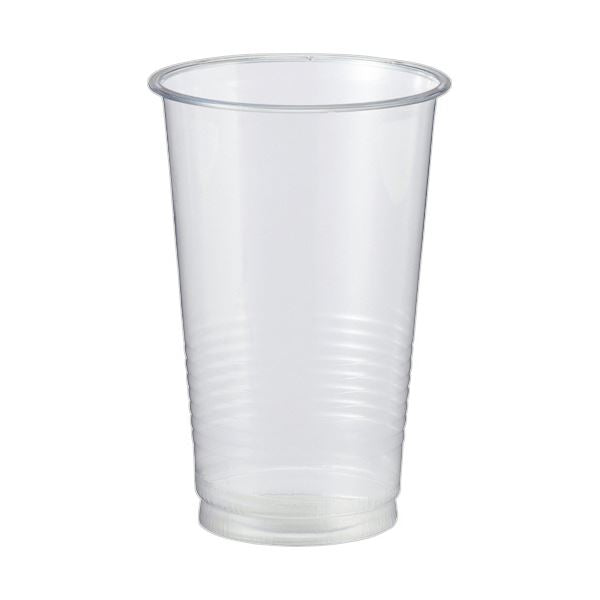 （まとめ） TANOSEEリサイクルPETカップ 420mL 1パック（50個） 【×2セット】