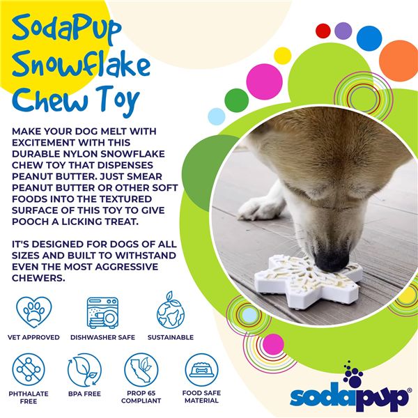 ソダパップ SPNスノーフレーク ホワイト 犬猫用品【代引不可】
