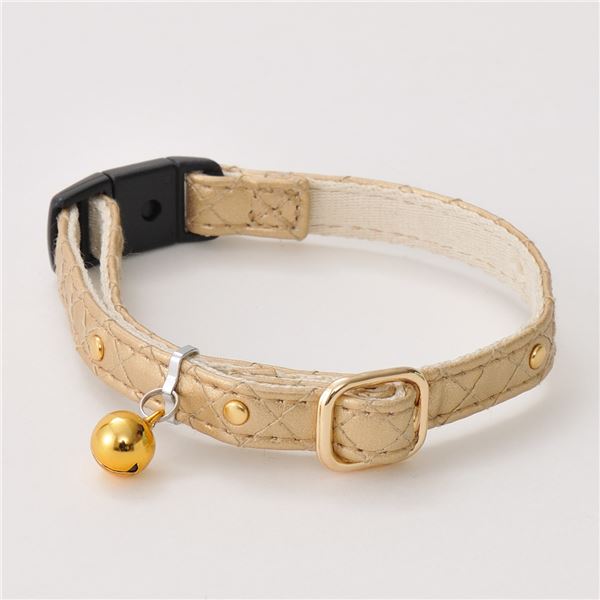 （まとめ）CAT COLLAR ゴージャスカラー ゴールド【×3セット】 (猫用品/首輪)【代引不可】