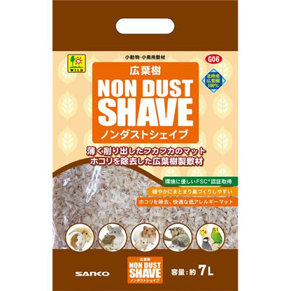 （まとめ）広葉樹ノンダストシェイブ 7L【×3セット】 (小動物用品/マット)【代引不可】