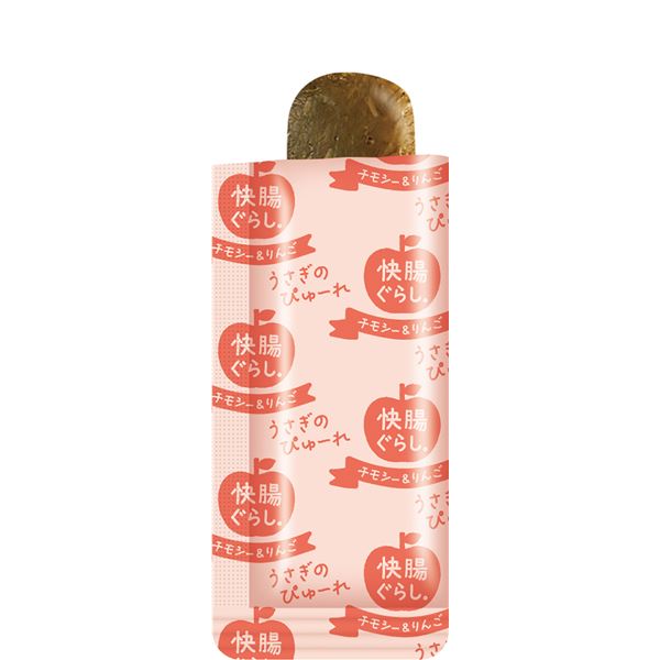 （まとめ）マルカン 快腸ぐらし うさぎのぴゅーれ チモシー＆りんご 3g×10本 ウサギフード 【10セット】【代引不可】