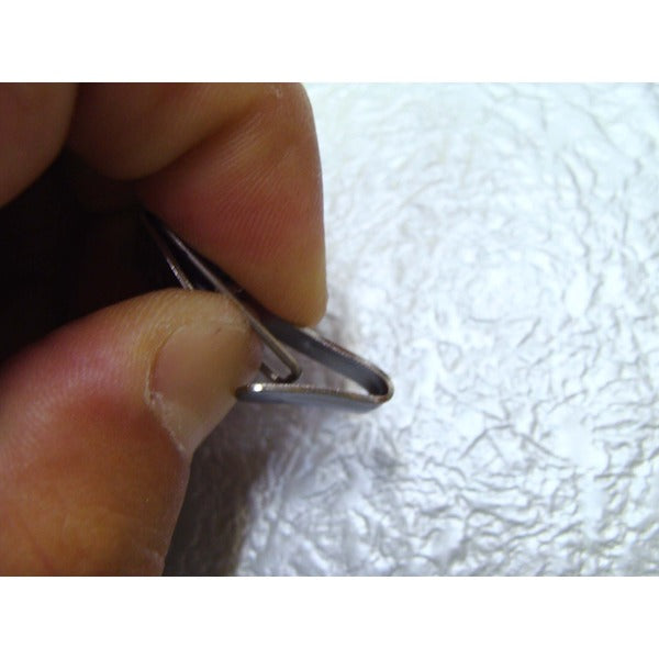 〔 5個セット 〕 壁掛け用金具 額吊り金具 〔 2個入り 1.5kgまで 〕 バネ付き1本針フック 合板・木壁・石こうボード用 3001-6