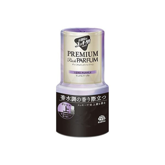 （まとめ） アース製薬お部屋のスッキーリ！ プレミアムリッチパルファム リュクスパープル 400ml 1個 【×3セット】