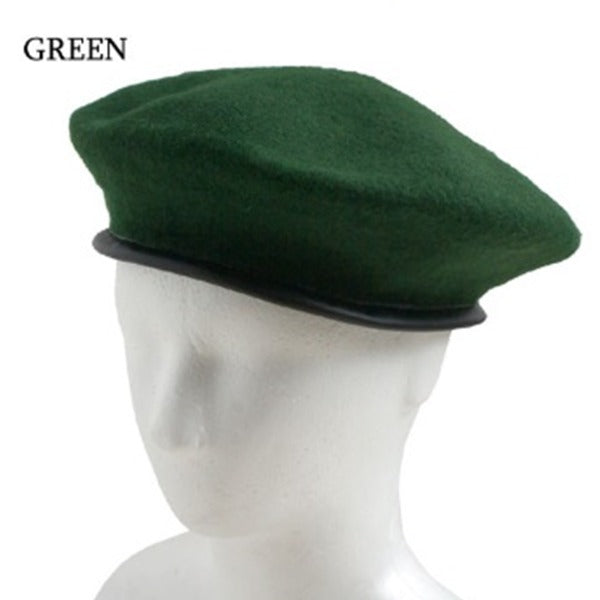 フランス軍 ベレー帽 60cm グリーン ウール100％ 仏軍 フランス特殊部隊 レプリカ ミリタリーウェア ミリタリーグッズ 軍モノ