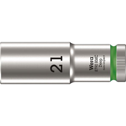 WERA ヴェラ 差込角1/2DR ZYKLOP ディープソケット サイズ21mm 全長83mm 004561 工具 ツール DIY 作業工具 道具