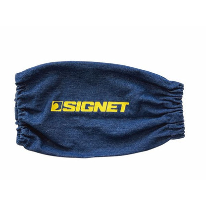 SIGNET シグネット 2枚入 ロゴ入デニムアームカバー しぼりゴム入 48957