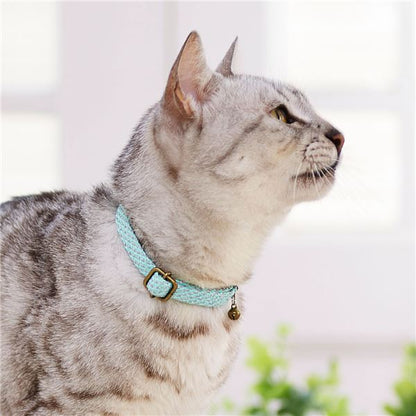 （まとめ）フラッシュソフトキャットカラー ブルー【×3セット】 (猫用品/首輪)【代引不可】