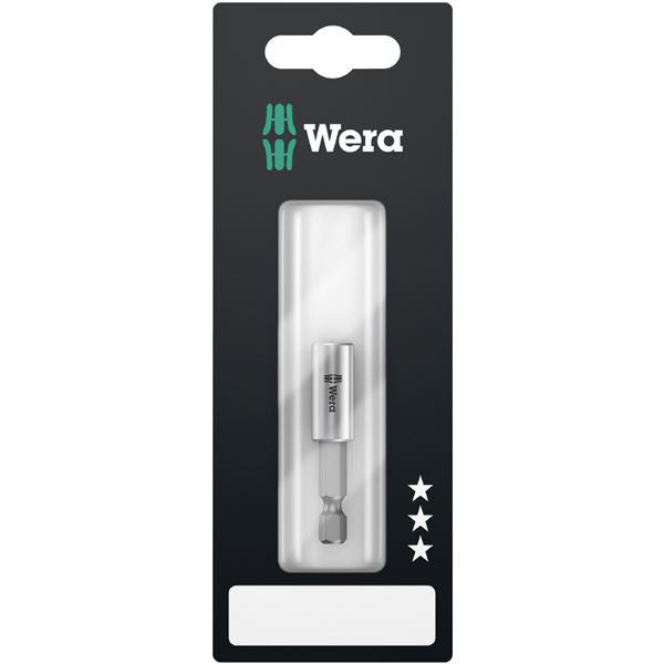 WERA ヴェラ マグネット付 ビットホルダー 差込6.35mm 全長75mm 073357 工具 ツール DIY 作業工具 道具