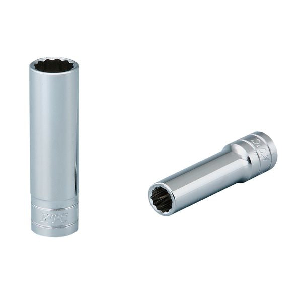 KTC 京都機械工具 9.5SQ ディープソケット 12角 3／8inch (パック入) B3L-3／8W-S ソケット 工具 ツール DIY 作業工具