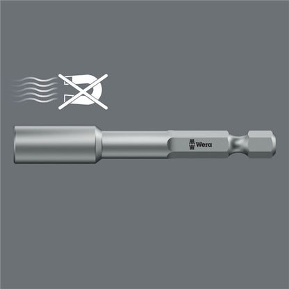 WERA ヴェラ 六角 ナットドライバー ナットセッター 差込6.35mm 六角対辺3/8 全長65mm 060288 工具 ツール DIY 作業工具 道具