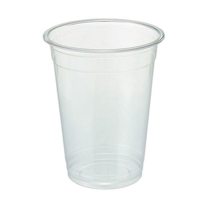 （まとめ） TANOSEEリサイクルPETカップ 96mm口径 510mL 1パック（50個） 【×2セット】