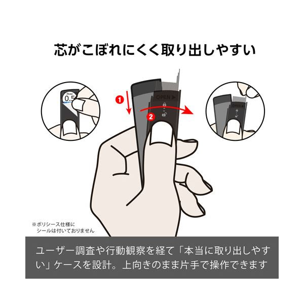 ぺんてるシャープペン替芯 ぺんてるアイン 0.4mm 2B C284-2B 1セット（300本：30本×10個）