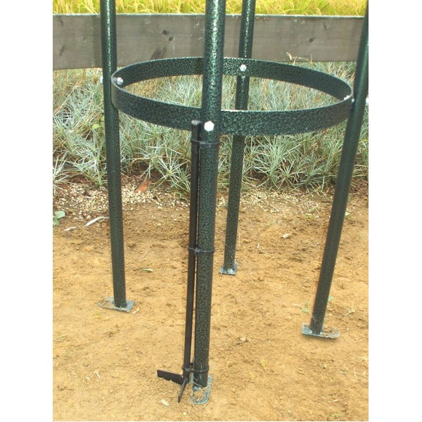 羽根付き杭/固定器具 【アーチ・オベリスク等対応/M型】 長さ72cm 日本製 〔フラワースタンド 花台〕