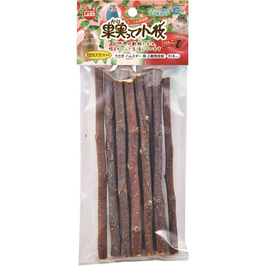 （まとめ）果実って小枝 りんご 10本【×5セット】 (小動物用品/玩具)【代引不可】