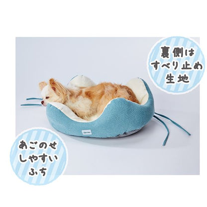 どこからでも乗り降りしやすい パピーベッド ターコイズ (ペット住関連用品/ベット/ベッド)【代引不可】