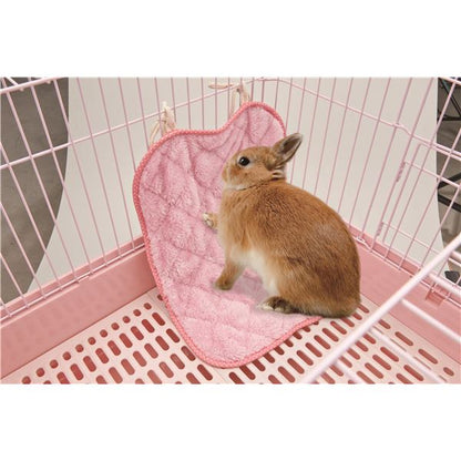 （まとめ）うさちゃんのふんわりプレイマット【×3セット】 (小動物用品)【代引不可】