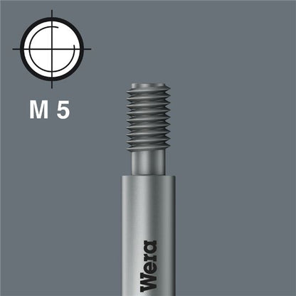 WERA ヴェラ プラスネジ用 インパクトドライバービット 差込M5スレッド 刃先サイズPH2 全長35mm 065112 工具 ツール DIY