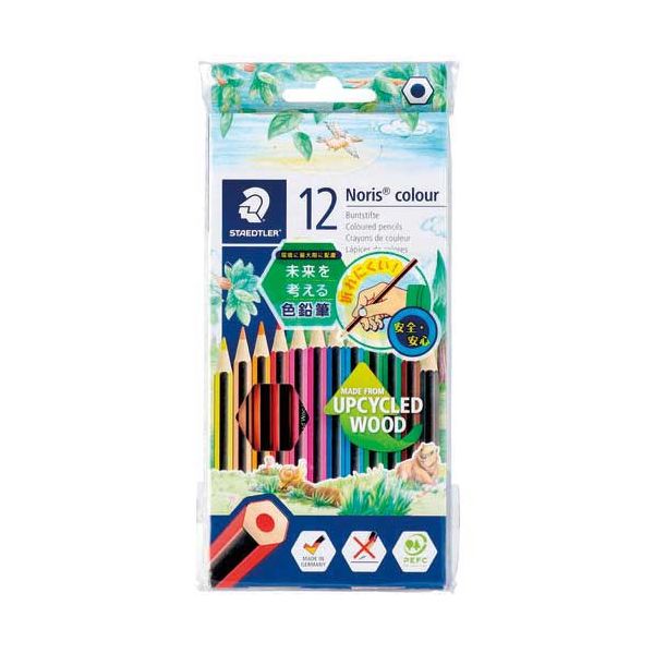 【まとめ】 ノリスカラー色鉛筆12色セット185 C12PB 【×3セット】
