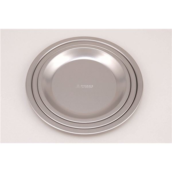 チタン 丸型プレート取り皿 φ20.5cm PY-SL19