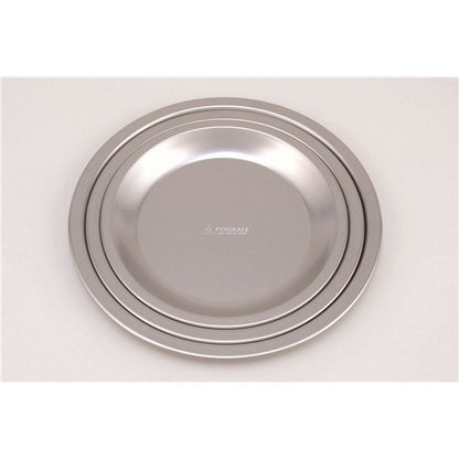 チタン 丸型プレート取り皿 φ20.5cm PY-SL19