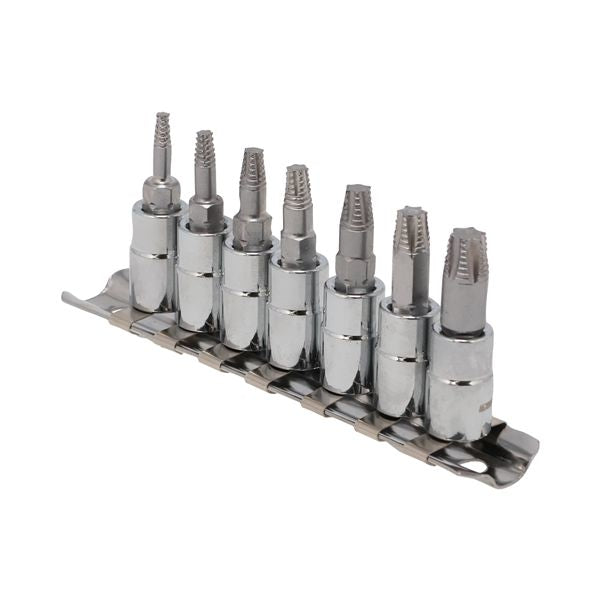 SIGNET シグネット 7点入 1/4DR ヘックスローブボルトリムーバーソケットセット レール付 21877
