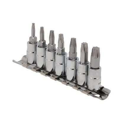 SIGNET シグネット 7点入 1/4DR ヘックスローブボルトリムーバーソケットセット レール付 21877