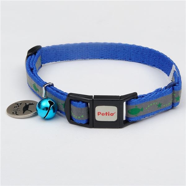 （まとめ）CAT COLLAR スターフィッシュカラー ブルー【×3セット】 (猫用品/首輪)【代引不可】