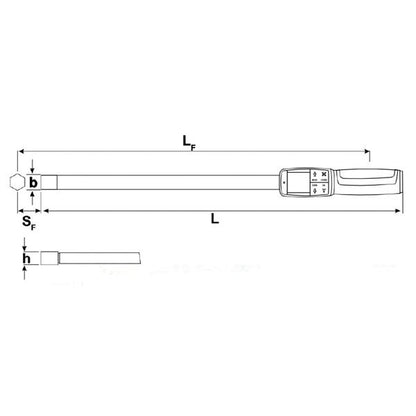 STAHLWILLE スタビレー 714/4 デジタル トルクレンチ 4-40NM 96500904 工具 ツール DIY 作業工具 道具 レンチ