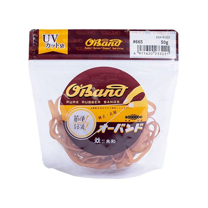 （まとめ） 共和 オーバンド#665 内径165mm 50g入 透明袋 GSA-N-033 1袋 【×2セット】