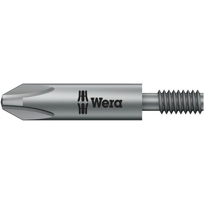 WERA ヴェラ プラスネジ用 インパクトドライバービット 差込M4スレッド 刃先サイズPH2 全長33mm 065081 工具 ツール DIY