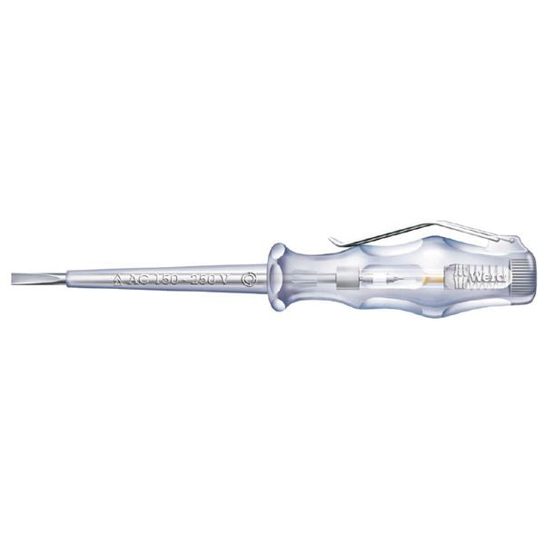 WERA ヴェラ Kraftformハンドル 検電マイナスドライバー 先端サイズ0.5×3.0mm 軸長70mm 100100 工具 ツール DIY 作業工具 道具