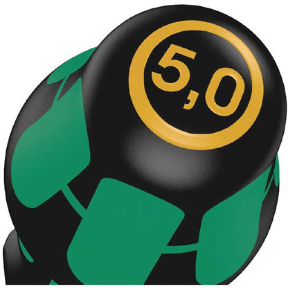 WERA ヴェラ マイナスドライバー 刃先サイズ6.5 軸長200mm クラフトフォームハンドル 007621 工具 ツール DIY 作業工具 道具